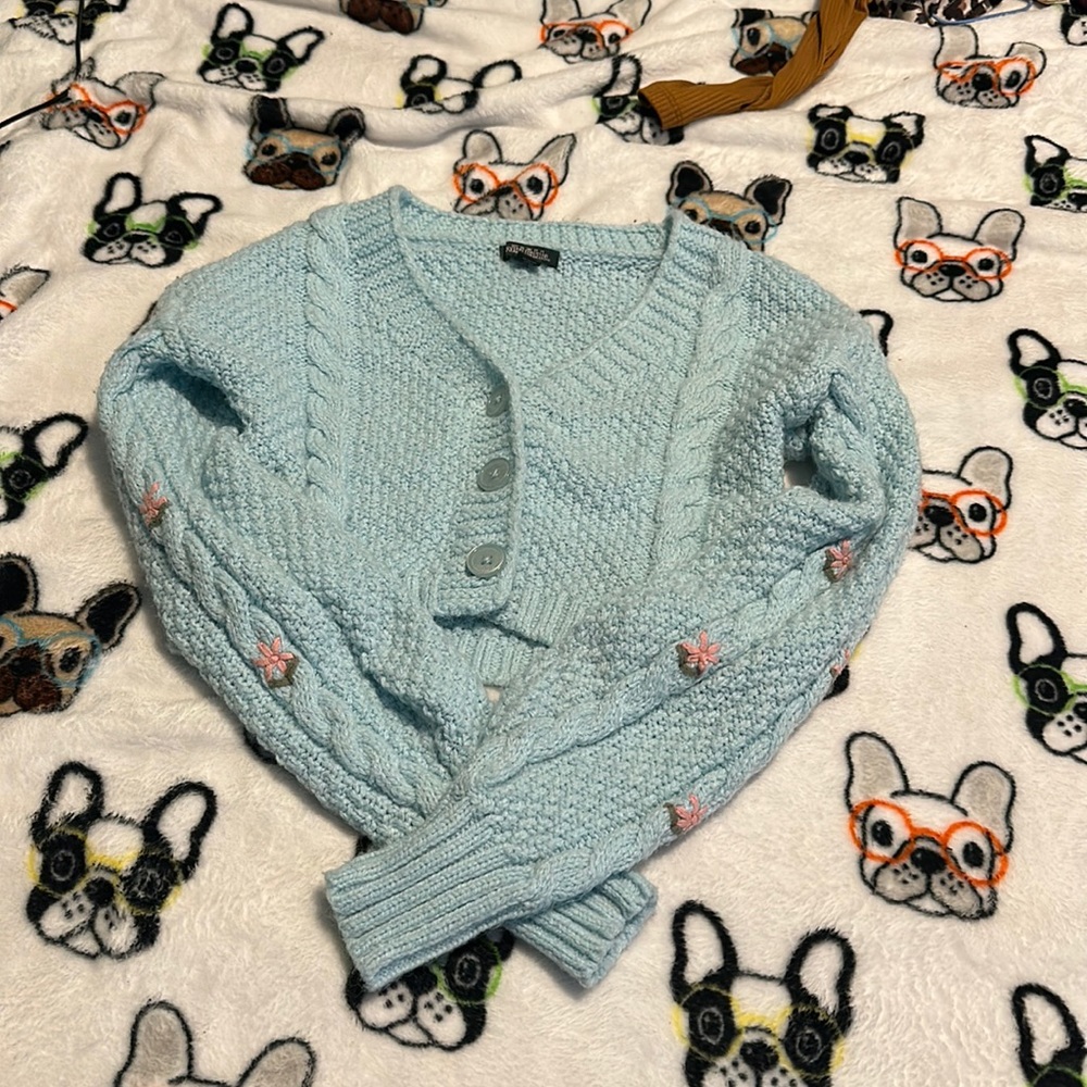 Wild fable, crop top sweater